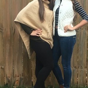 G. H. Bass &Co Knitted Poncho